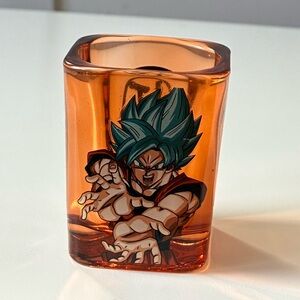Orange Super Goku Dragon Ball Z Square Shot Glass - 2 oz.
